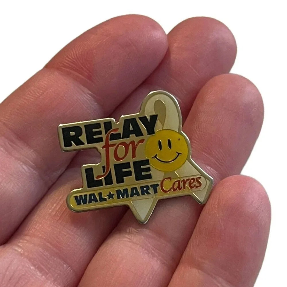 Walmart Associate Employee Pin - Relay for Life Cancer Walk